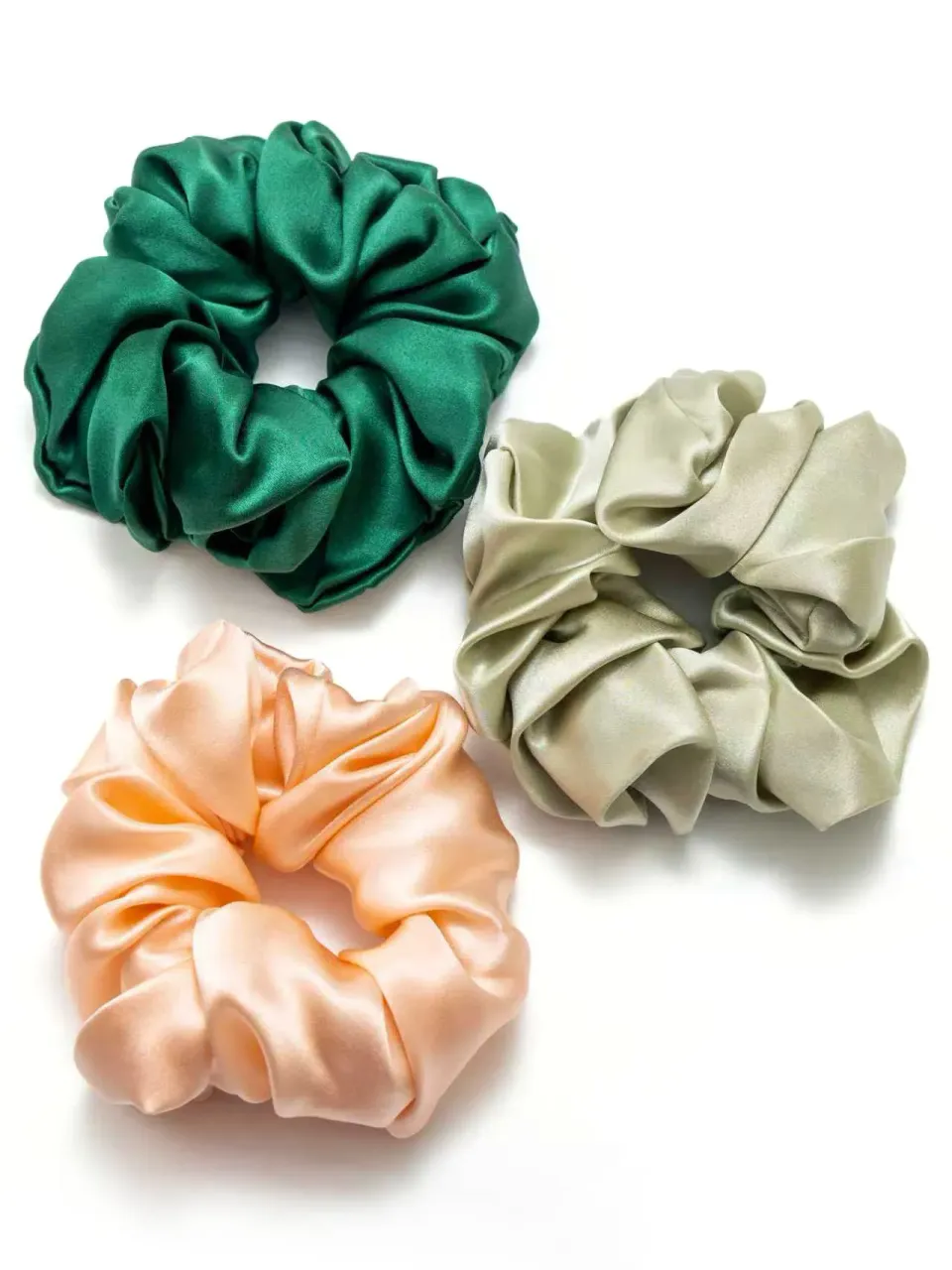 Wide Mulberry Silk Scrunchie