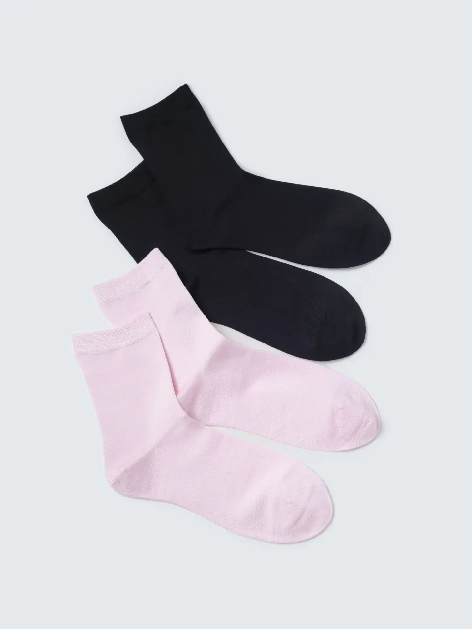 Silk Blend Mid-Calf Dress Socks — socks arranged in a color selection