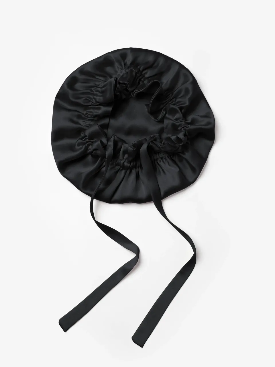 Kids Double-Layer Silk Sleep Bonnet, Hair Cover — elastic opening and tie straps