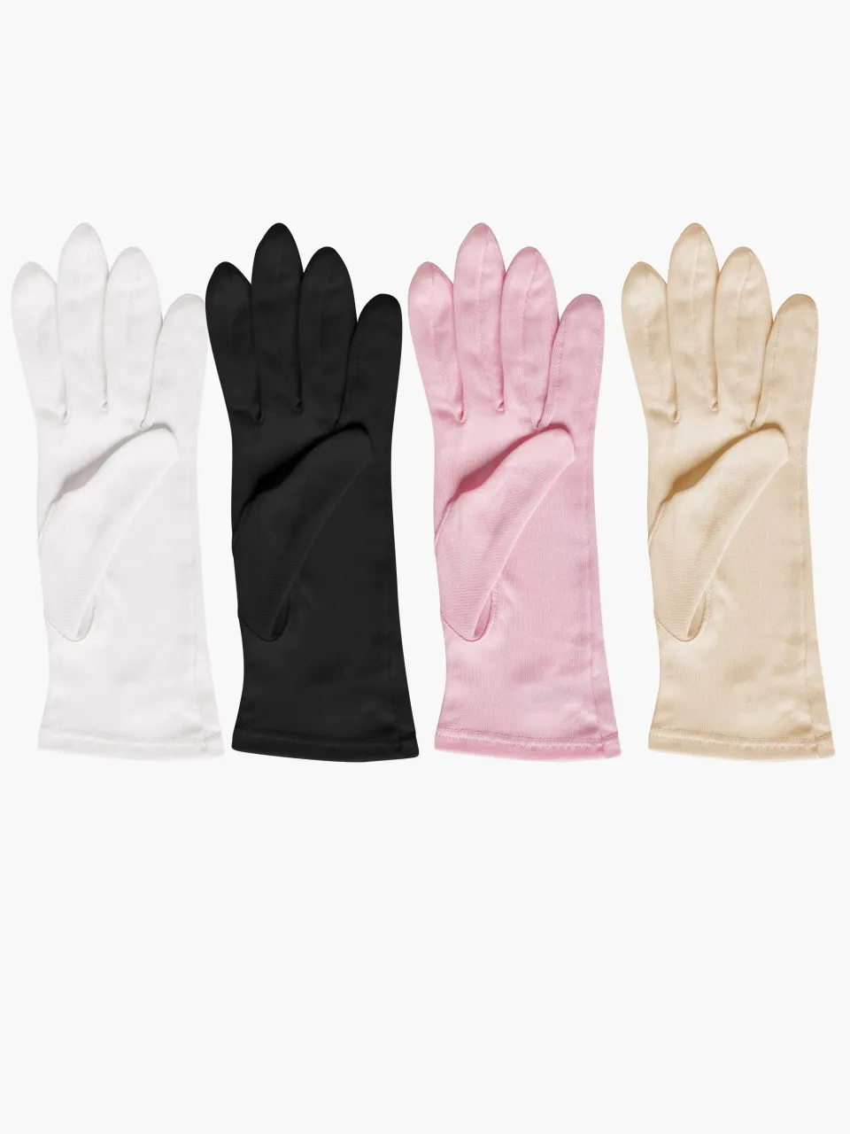 100% Mulberry Silk Knit Gloves — gloves in four colors