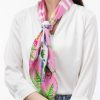 Animal Home Badge And Wine Glass Printed Square Scarves