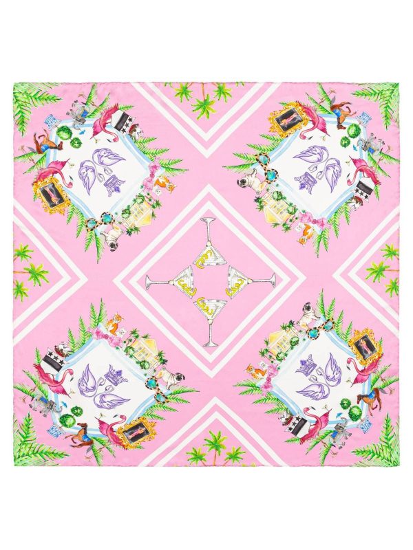 Printed Square Scarves