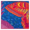 Butterfly Wings of Spirit of the Forest Square Silk Scarf