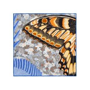 Butterfly Wings of Spirit of the Forest Square Silk Scarf