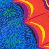 Butterfly Wings of Spirit of the Forest Square Silk Scarf