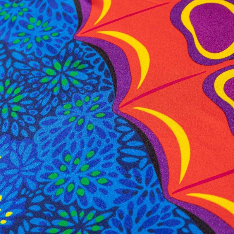 Butterfly Wings of Spirit of the Forest Square Silk Scarf