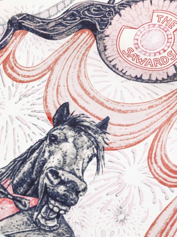 “Golden Horse Awards” Silk Bandana Scarf