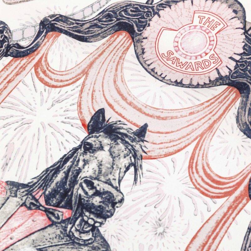 “Golden Horse Awards” Silk Bandana Scarf