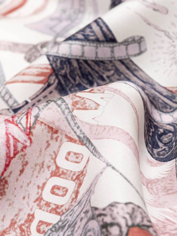 “Golden Horse Awards” Silk Bandana Scarf