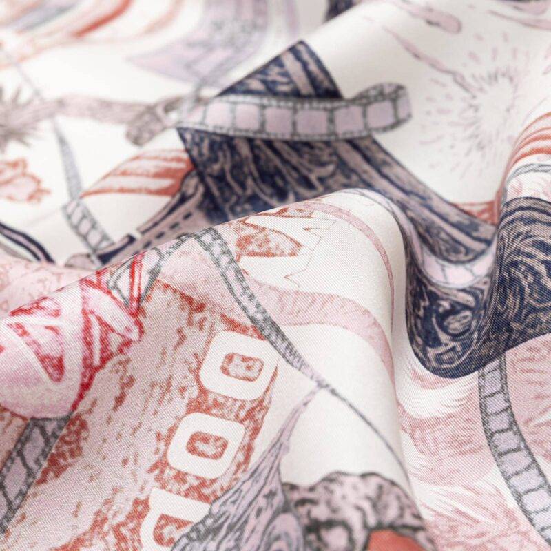 “Golden Horse Awards” Silk Bandana Scarf