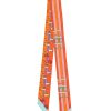 Horse Draped Twill Silk Ribbon Scarf