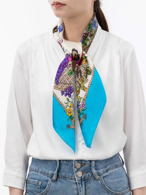silk square scarves