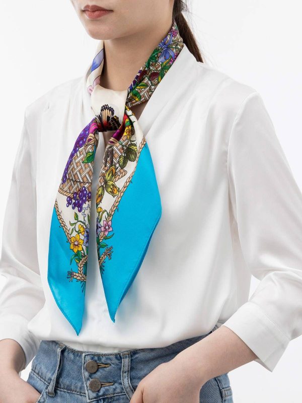silk square scarves