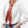 Plaid Square Silk Scarf