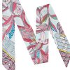 Tree of Song Twill Silk Ribbon Scarf