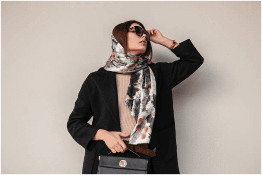 What Outfits Go Well With A Square Silk Scarf? for Muriersilk What Outfits Go Well With A Square Silk Scarf? - Muriersilk