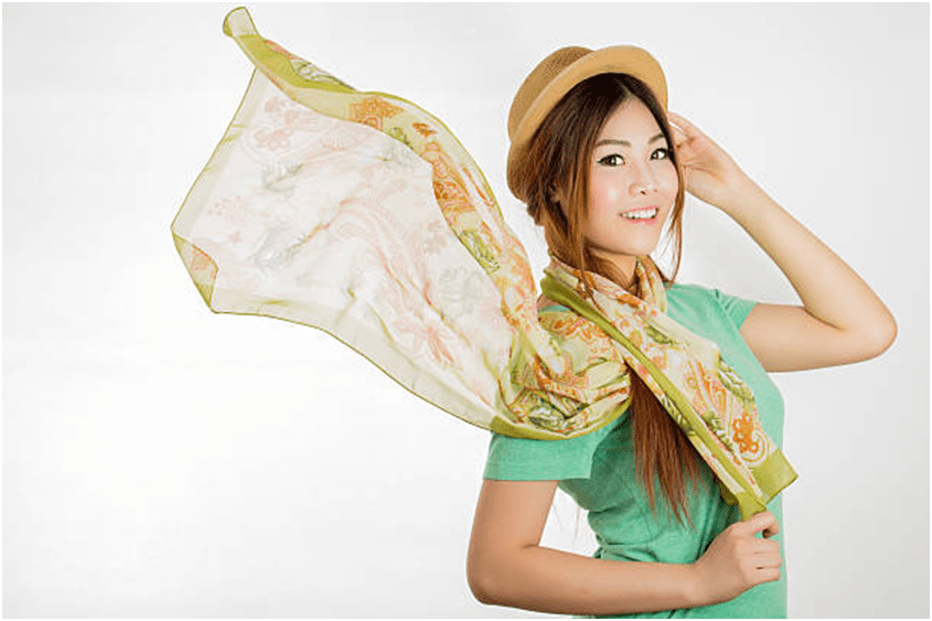 What Outfits Go Well With A Square Silk Scarf? for Muriersilk What Outfits Go Well With A Square Silk Scarf? - Muriersilk