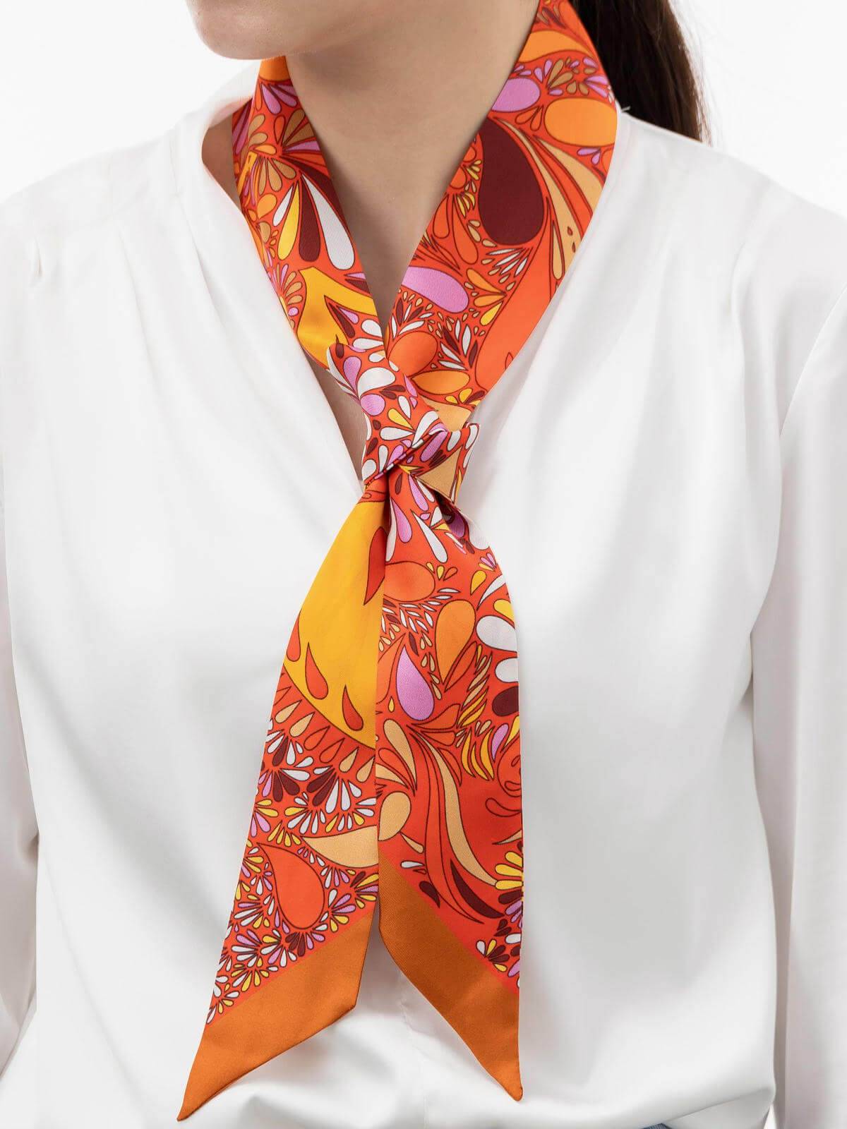 How to Remove Stains and Wrinkles from Silk Ribbon Scarf - Muriersilk