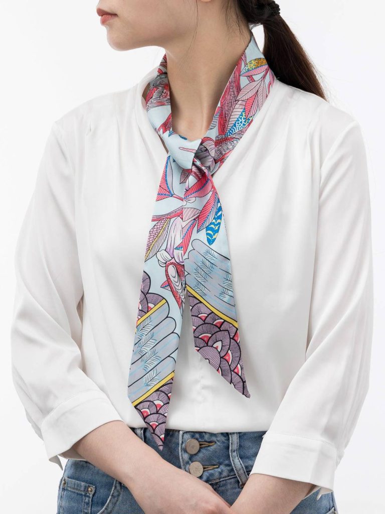 What Is The Difference Between A Shawl And A Silk Square Scarve? for Muriersilk What Is The Difference Between A Shawl And A Silk Square Scarve? - Muriersilk