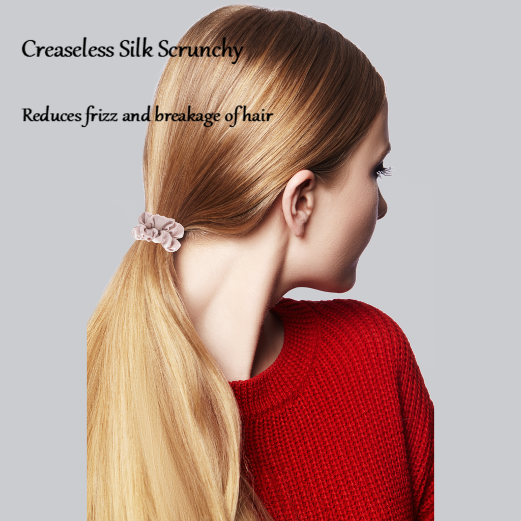 Do silk scrunchies leave dents in hair? for Muriersilk Do silk scrunchies leave dents in hair? - Muriersilk