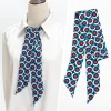 100% Mulberry Silk Skinny Scarf for Women Neck, Handbags,Bags, Purse, Hair Head