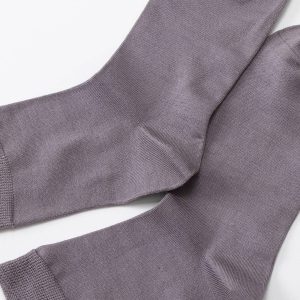 calcetines de media caña de seda de morera para hombre pack de 2