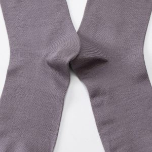 calcetines de media caña de seda de morera para hombre pack de 2