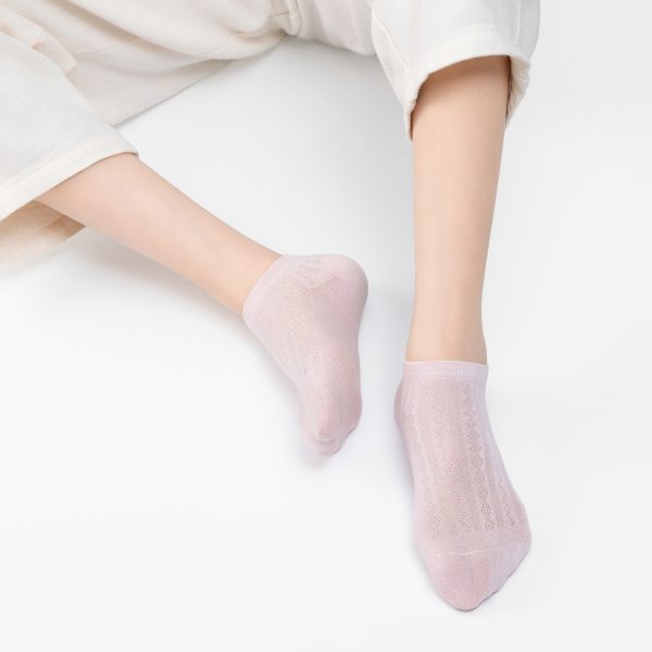MSSS004P3-01-01 Silk Socks for Girls and Women 3 Pack