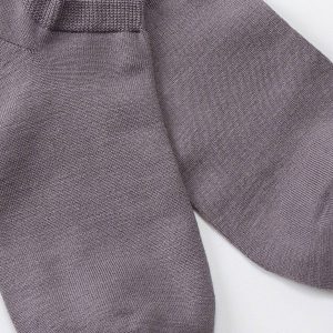 桑絹ローカットソックス男性用3足組
