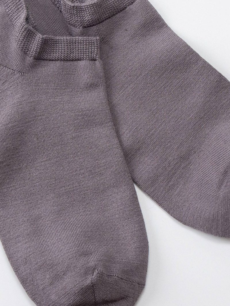 mulberry silk low cut socks for men 3 pack