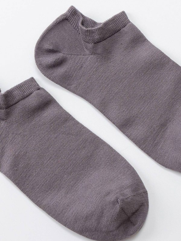 mulberry silk low cut socks for men 3 pack