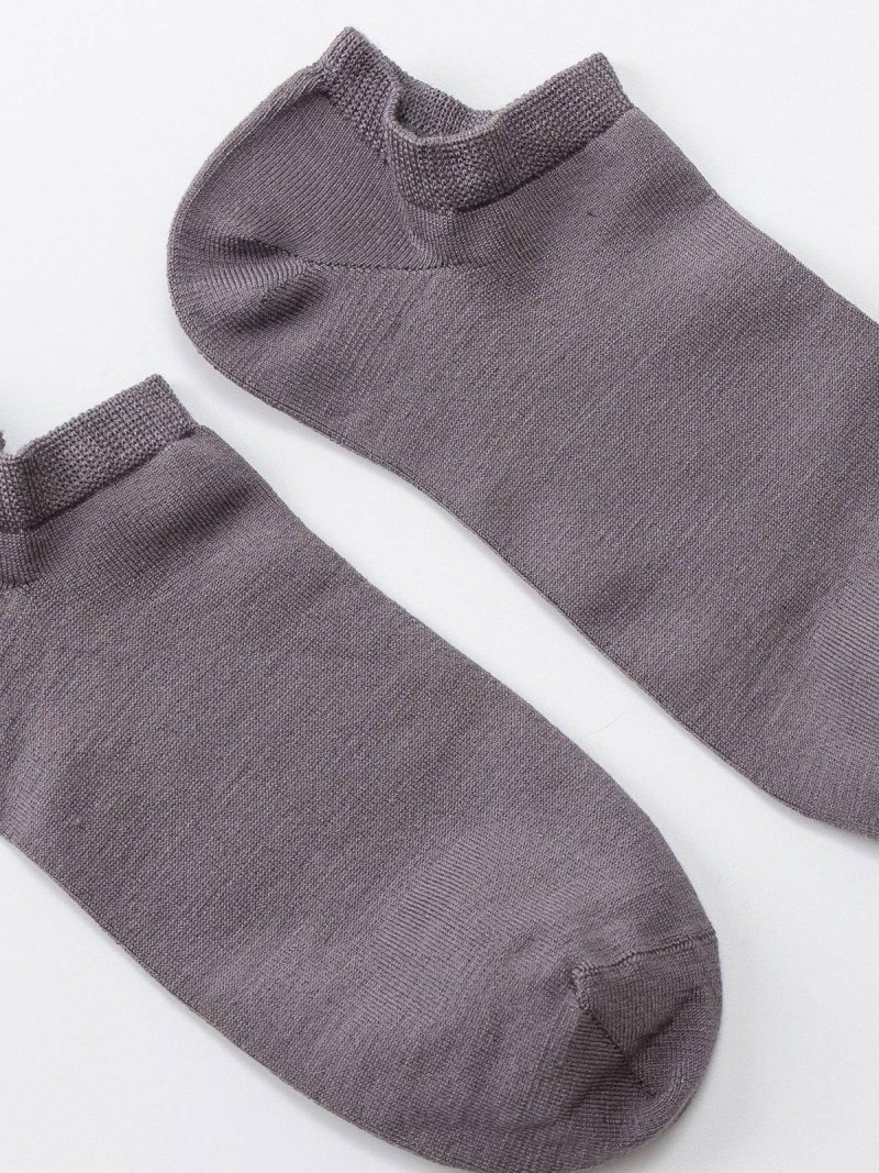 mulberry silk low cut socks for men 3 pack