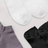 mulberry silk low cut socks for men 3 pack