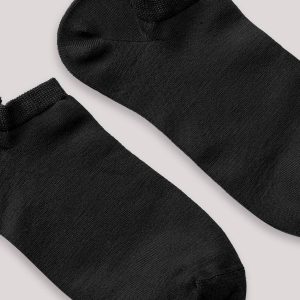 桑絹ローカットソックス男性用3足組