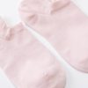 mulberry silk low cut socks for women 2 pack