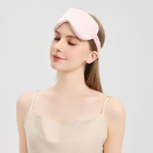 Silk Sleep Mask with Elastic Band