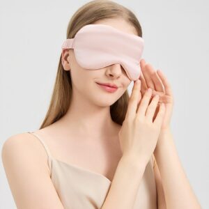 Silk Sleep Mask with Elastic Band