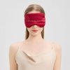 Silk Sleep Mask with Elastic Band for Christmas