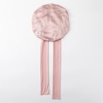 Silk Sleep Cap for Kids with Bow Lace Tie