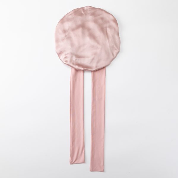 Bonnet de nuit en soie réglable pour femmes