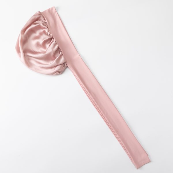 Bonnet de nuit en soie réglable pour femmes
