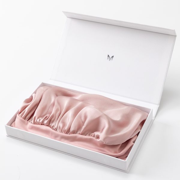 Bonnet de nuit en soie réglable pour femmes