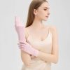 Wrist-Length Silk Gloves for Women