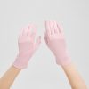 Wrist-Length Silk Gloves for Women