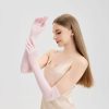 Elbow-Length Silk Gloves for Women