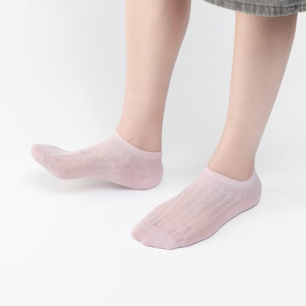 MSSS005P3-01-05 Silk Socks for Girls and Women 3 Pack