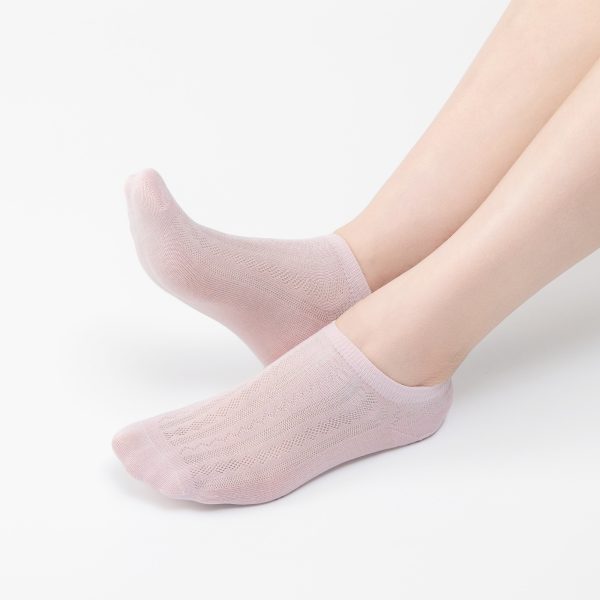 MSSS005P3-01-08 Silk Socks for Girls and Women 3 Pack