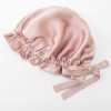 Floral Print Silk Sleep Cap for Kids