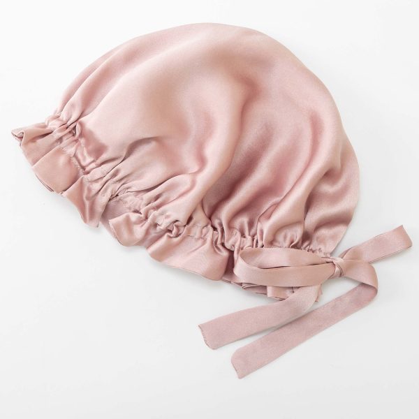 Floral Print Silk Sleep Cap for Kids