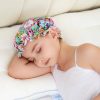 Floral Print Seidenmütze für Kinder